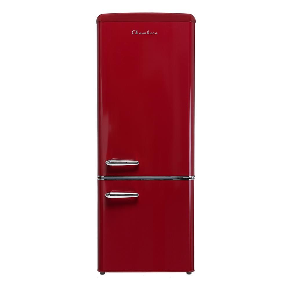 Chambers Retro Bottom Freezer Refrigerator